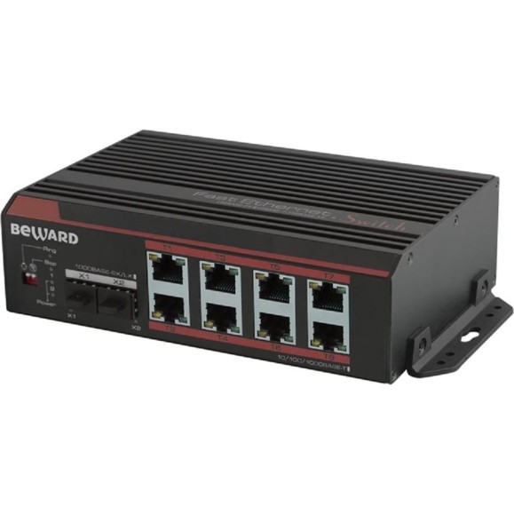 Неуправляемый коммутатор Beward 8 портовSTP-0802HP 00000007943 Неуправляемый коммутатор Beward 8 портовSTP-0802HP 00000007943