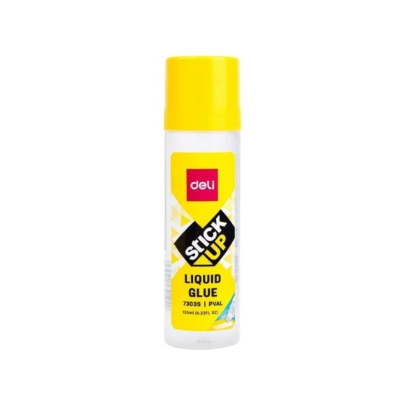 Жидкий клей DELI E7303S 125 мл прозрачный, 12 шт 1176678 Жидкий клей DELI E7303S 125 мл прозрачный, 12 шт 1176678