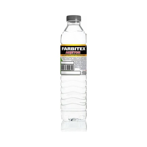 Ацетон FARBITEX ПНД 1 л 4100003874 Ацетон FARBITEX ПНД 1 л 4100003874