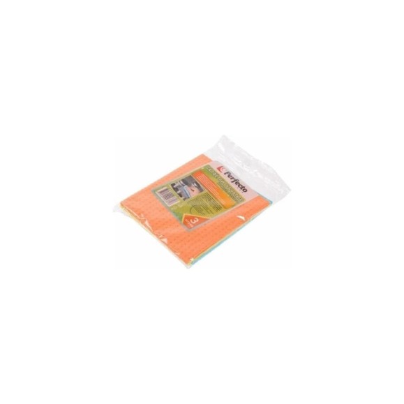 Бытовые салфетки PERFECTO LINEA губчатые, 3 штуки 45-150030