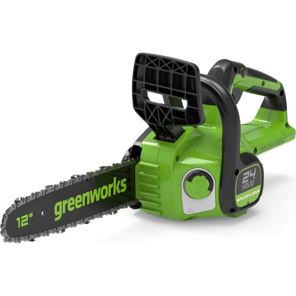 Цепная аккумуляторная пила GreenWorks GD24CS30K2 24 В, 2 А*ч 2007007UA Цепная аккумуляторная пила GreenWorks GD24CS30K2 24 В, 2 А*ч 2007007UA