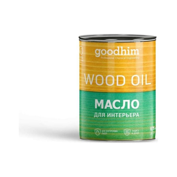 Масло для интерьера Goodhim, маслина 0,75 л. 75520 Масло для интерьера Goodhim, маслина 0,75 л. 75520