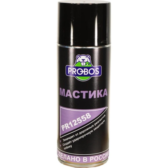 Антикоррозийная мастика PROBOS 520 мл, аэрозоль PR12558 Антикоррозийная мастика PROBOS 520 мл, аэрозоль PR12558