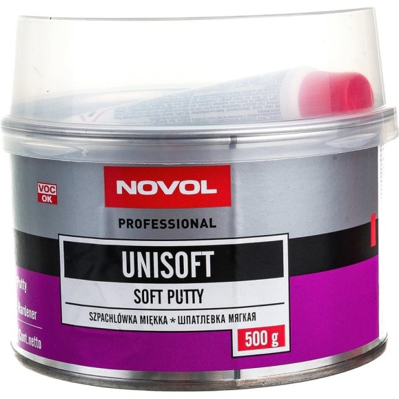 Шпатлевка Novol Unisoft 0.5 кг X6124260 Шпатлевка Novol Unisoft 0.5 кг X6124260