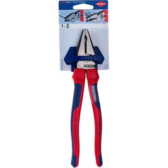 Силовые пассатижи KNIPEX KN-0202225SB Силовые пассатижи KNIPEX KN-0202225SB