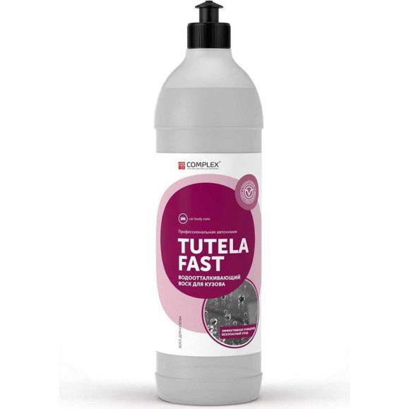 Воск для сушки кузова автомобиля Tutela Fast, виноград, 1 л Complex 113817 Воск для сушки кузова автомобиля Tutela Fast, виноград, 1 л Complex 113817