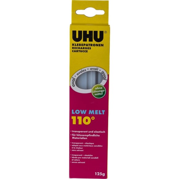 Стержни клеевые для LT 110 (11х200 мм; прозрачный; 125 г) UHU 48620 Стержни клеевые для LT 110 (11х200 мм; прозрачный; 125 г) UHU 48620