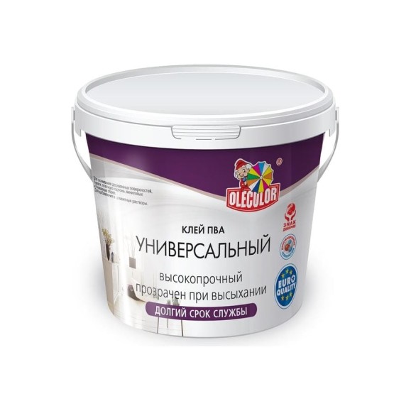 Универсальный клей ПВА OLECOLOR 2.3 кг 4300001969 Универсальный клей ПВА OLECOLOR 2.3 кг 4300001969