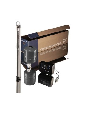 Пакет для водоснабжения Grundfos SQE 2-115 с прибором CU 301 кабель 80 м НС-1027495 Пакет для водоснабжения Grundfos SQE 2-115 с прибором CU 301 кабель 80 м НС-1027495