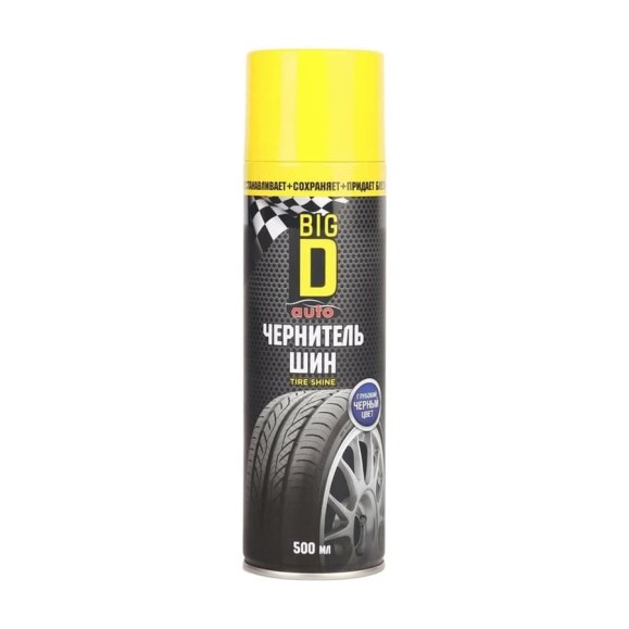 Чернитель шин BIG D Tire shine, 500 мл ASC2101 Чернитель шин BIG D Tire shine, 500 мл ASC2101