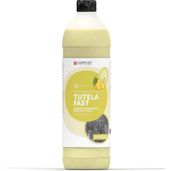 Воск для сушки кузова автомобиля Complex Tutela Fast белая вишня, 1л 115214 Воск для сушки кузова автомобиля Complex Tutela Fast белая вишня, 1л 115214