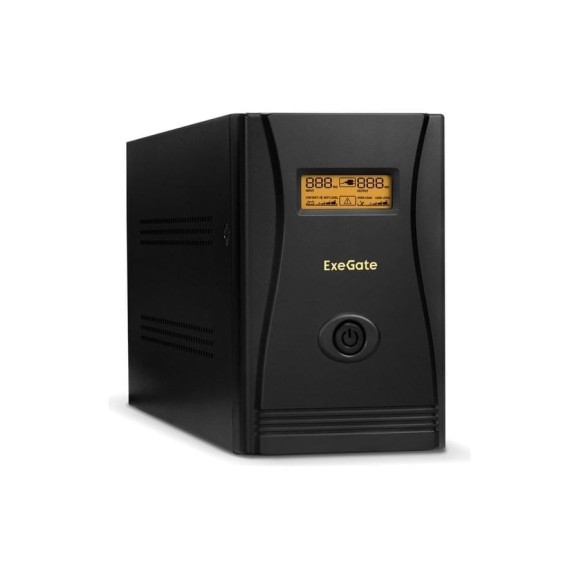 Источник бесперебойного питания ExeGate SpecialPro Smart LLB-1200.LCD.AVR.C13.RJ.USB 1200VA/750W, LCD, AVR, 6/IEC-C13, RJ45/11 285492 Источник бесперебойного питания ExeGate SpecialPro Smart LLB-1200.LCD.AVR.C13.RJ.USB 1200VA/750W, LCD, AVR, 6/IEC-C13, RJ45/11 285492