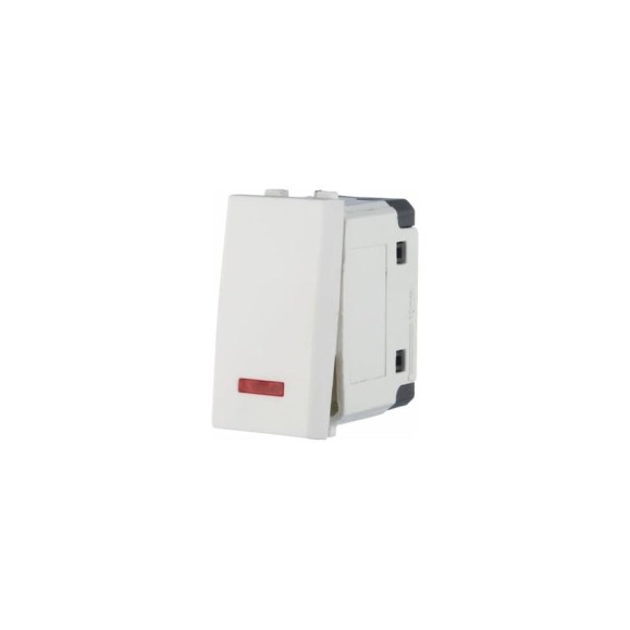 1-клавишный выключатель LK Studio с индикатором 45x22.5 (сх.1L) 16 A. 250 B белый LK45 850304-1 1-клавишный выключатель LK Studio с индикатором 45x22.5 (сх.1L) 16 A. 250 B белый LK45 850304-1