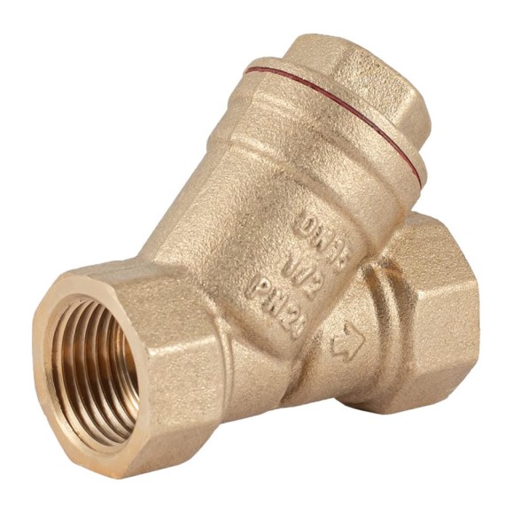 Фильтр PROFACTOR косой с отверстием для пломбы в/в 1/2" PF YS 220