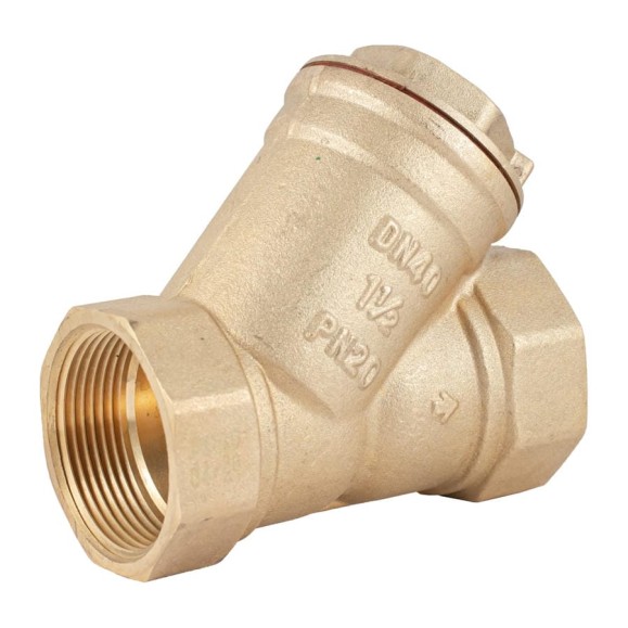 Фильтр PROFACTOR косой с отверстием для пломбы в/в 1 1/2" PF YS 224 Фильтр PROFACTOR косой с отверстием для пломбы в/в 1 1/2" PF YS 224