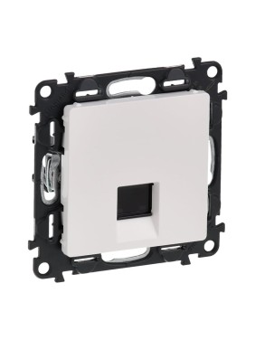 Информационная розетка Legrand Valena LIFE одиночная RJ45 Кат.5е UTP.С лицевой панелью.Белая 753440 Информационная розетка Legrand Valena LIFE одиночная RJ45 Кат.5е UTP.С лицевой панелью.Белая 753440