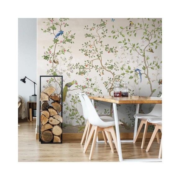 Фреска ООО Ортограф Blooming garden beige 3x3 м FX_33948