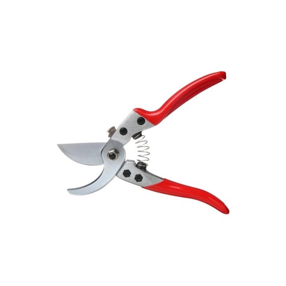 Секатор Greengo 9", 23 см рукоять, красный, пластик 3028466