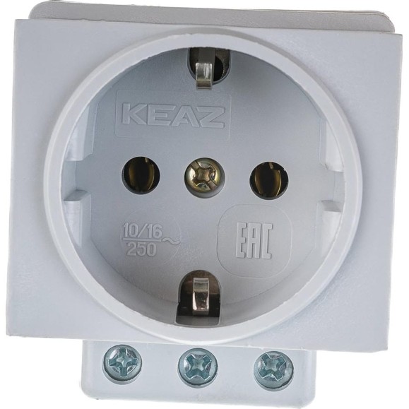 Розетка КЭАЗ OptiDin РА10/16-502Д-У3 111493 Розетка КЭАЗ OptiDin РА10/16-502Д-У3 111493