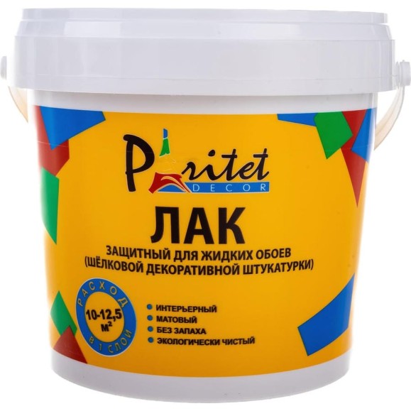 Лак для жидких обоев Paritet 1 л PDLW-V1 Лак для жидких обоев Paritet 1 л PDLW-V1
