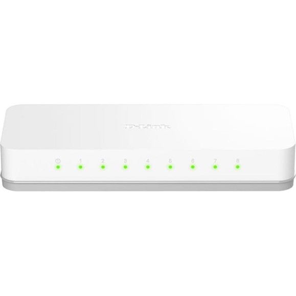 Неуправляемый коммутатор с 8 портами d-link 10/100Base-TX и функцией энергосбережения DES-1008C/B1A Неуправляемый коммутатор с 8 портами d-link 10/100Base-TX и функцией энергосбережения DES-1008C/B1A