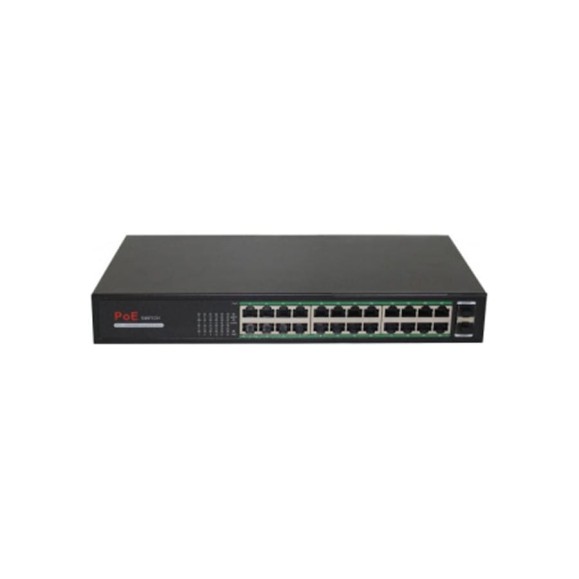 PoE коммутатор СomOnyx гигабитный, 24 PoE, 2 SFP CO-SWP24GFv2 200-017 PoE коммутатор СomOnyx гигабитный, 24 PoE, 2 SFP CO-SWP24GFv2 200-017