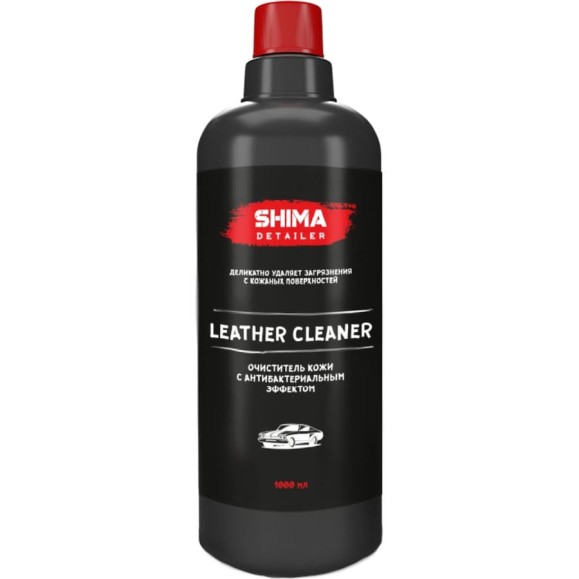 Очиститель кожи с антибактериальным эффектом SHIMA DETAILER LEATHER CLEANER 1л 4603740922050