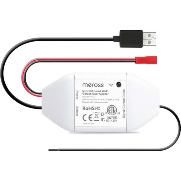 Умный открыватель гаражных дверей Meross MSG100 Smart WiFi Garage Door Opener MSG100HK(EU) Умный открыватель гаражных дверей Meross MSG100 Smart WiFi Garage Door Opener MSG100HK(EU)