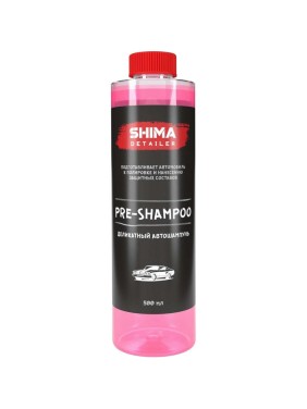 Автошампунь деликатный DETAILER PRE-SHAMPOO 500 мл SHIMA 4603740920155 Автошампунь деликатный DETAILER PRE-SHAMPOO 500 мл SHIMA 4603740920155
