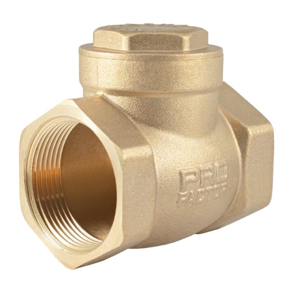 Обратный клапан PROFACTOR горизонтальный, в/в 1 1/2" PF CV 249.40 Обратный клапан PROFACTOR горизонтальный, в/в 1 1/2" PF CV 249.40