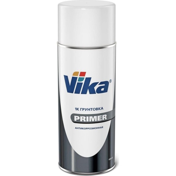 Алкидная грунтовка-праймер VIKA Primer аэрозоль, черная, 520 мл О00522