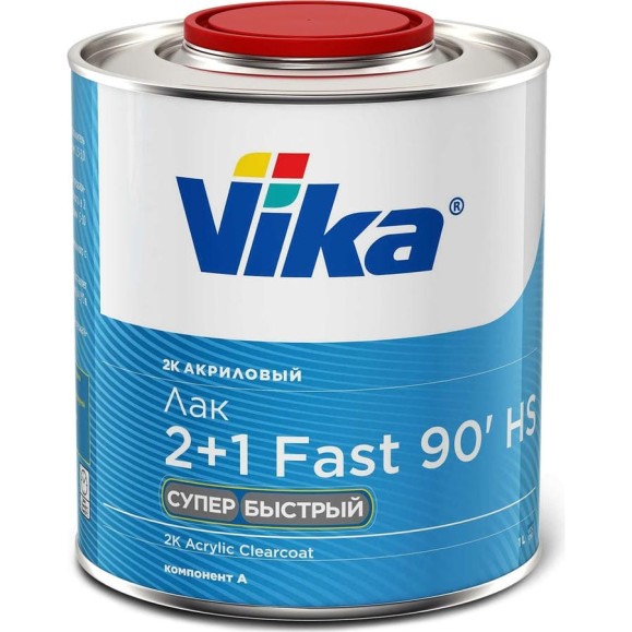 Акриловый лак VIKA 2+1 Fast 90` HS, супербыстрый, 1 л 212683 Акриловый лак VIKA 2+1 Fast 90` HS, супербыстрый, 1 л 212683