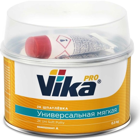 Шпатлевка VIKA PRO универсальная, мягкая, 0.5 кг О01981 Шпатлевка VIKA PRO универсальная, мягкая, 0.5 кг О01981