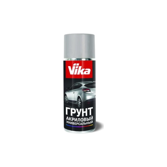 Акриловая грунтовка VIKA аэрозоль, белая, 520 мл О02679 Акриловая грунтовка VIKA аэрозоль, белая, 520 мл О02679