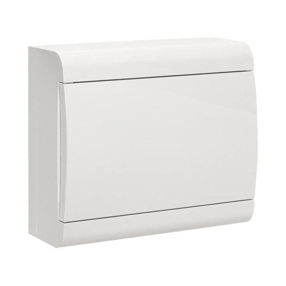 Распределительный щит EKF ЩРН-П-10 "SlimBox" белая дверца IP41 PROxima sb-n-10w