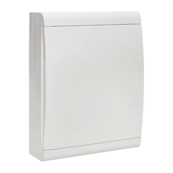 Распределительный щит EKF ЩРН-П-24 "SlimBox" белая дверца IP41 PROxima sb-n-24w