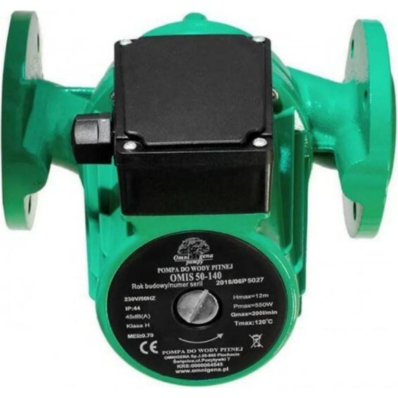 Циркуляционный насос Omnigena OMIS 50-140/250 (фланец) 00000363 Циркуляционный насос Omnigena OMIS 50-140/250 (фланец) 00000363