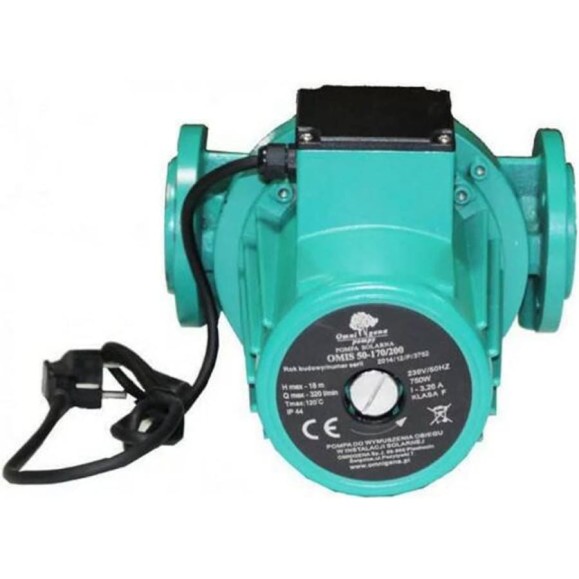 Циркуляционный насос Omnigena OMIS 50-170/250 (фланец) 00000364 Циркуляционный насос Omnigena OMIS 50-170/250 (фланец) 00000364