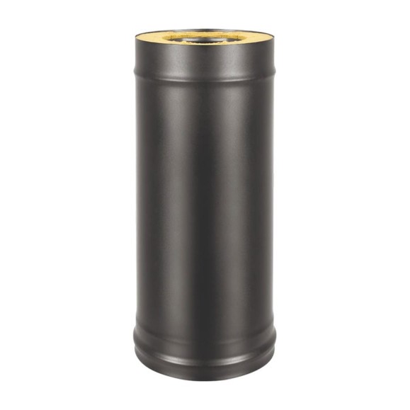 Сэндвич-труба Везувий BLACK (AISI 430/0,5мм + Оц.) д.150x250, L-0,5м А-12551 Сэндвич-труба Везувий BLACK (AISI 430/0,5мм + Оц.) д.150x250, L-0,5м А-12551
