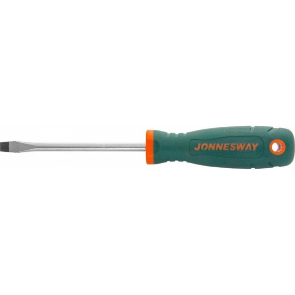 Стержневая отвертка Jonnesway D77S6100 шлицевая, ANTI-SLIP GRIP, SL6.5x100 мм 46374 Стержневая отвертка Jonnesway D77S6100 шлицевая, ANTI-SLIP GRIP, SL6.5x100 мм 46374