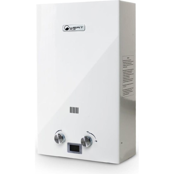 Газовый проточный водонагреватель WERTRUS 16E WHITE W1416