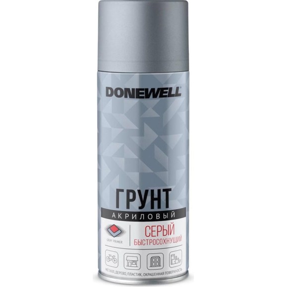 Грунт универсальный акриловый DONEWELL серый DW-2101 Грунт универсальный акриловый DONEWELL серый DW-2101