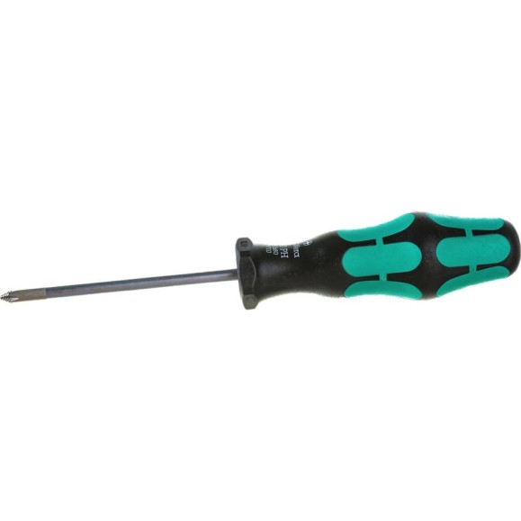Крестовая отвёртка WERA 350 PH SB PH1x80 мм, на подвесе WE-100051