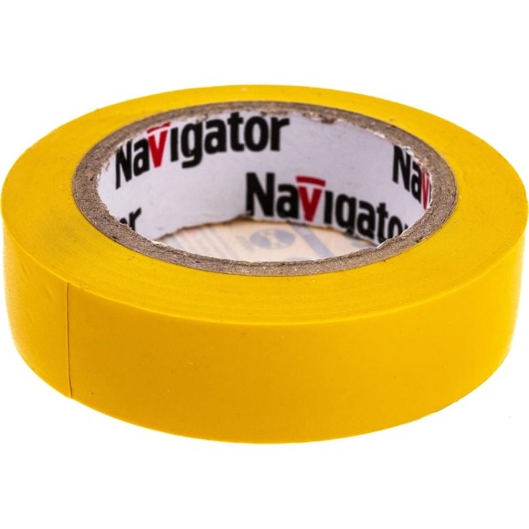 Изолента Navigator NIT-B15-10/Y желтая 71231