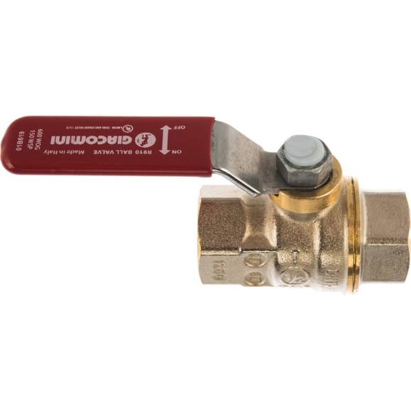 Шаровой кран Giacomini латунь никель R910 15 Ру42 ВР рычаг R910X023 007-0927 Шаровой кран Giacomini латунь никель R910 15 Ру42 ВР рычаг R910X023 007-0927
