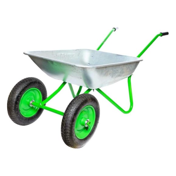 Двухколесная садовая тачка REDVERG RD-WB120R 6629398 Двухколесная садовая тачка REDVERG RD-WB120R 6629398