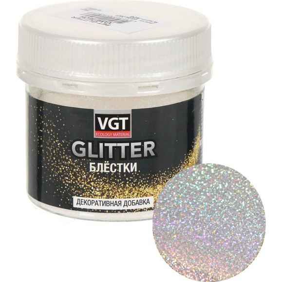 Сухие блёстки VGT PET GLITTER (хамелеон) 0,05 кг 11607576 Сухие блёстки VGT PET GLITTER (хамелеон) 0,05 кг 11607576
