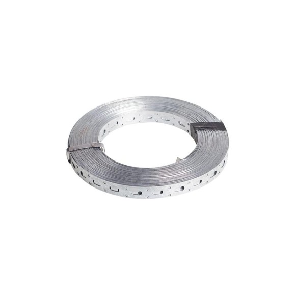 Перфорированная прямая лента STARFIX 0.55x17 мм, рулон 25 м SMP-40069-25