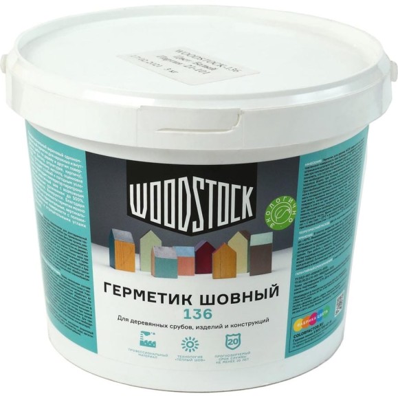 Герметик для дерева Woodstock 136 Сосна (ведро 15 кг) ТД000003830 Герметик для дерева Woodstock 136 Сосна (ведро 15 кг) ТД000003830