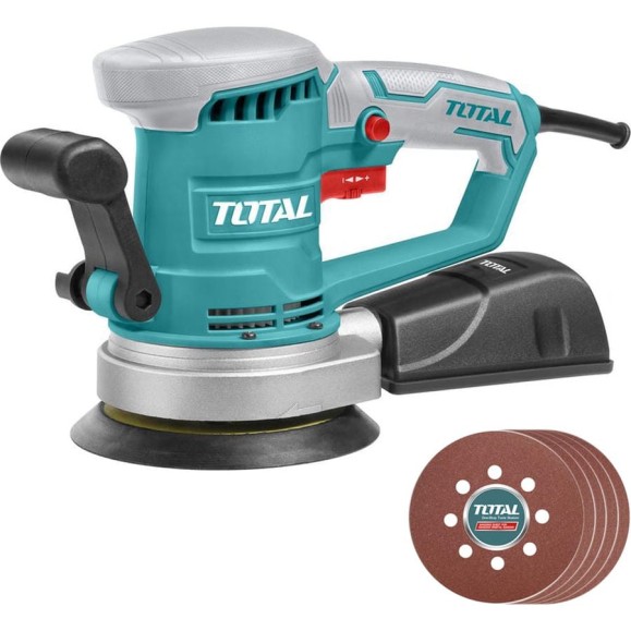 Эксцентриковая шлифмашина TOTAL TF2041506 Эксцентриковая шлифмашина TOTAL TF2041506